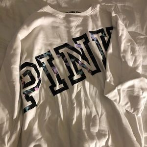 PINK crewneck sweatshirt